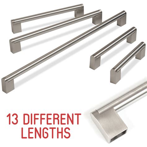 brushed steel handles for cabinets|stainless steel kitchen cupboard handles.